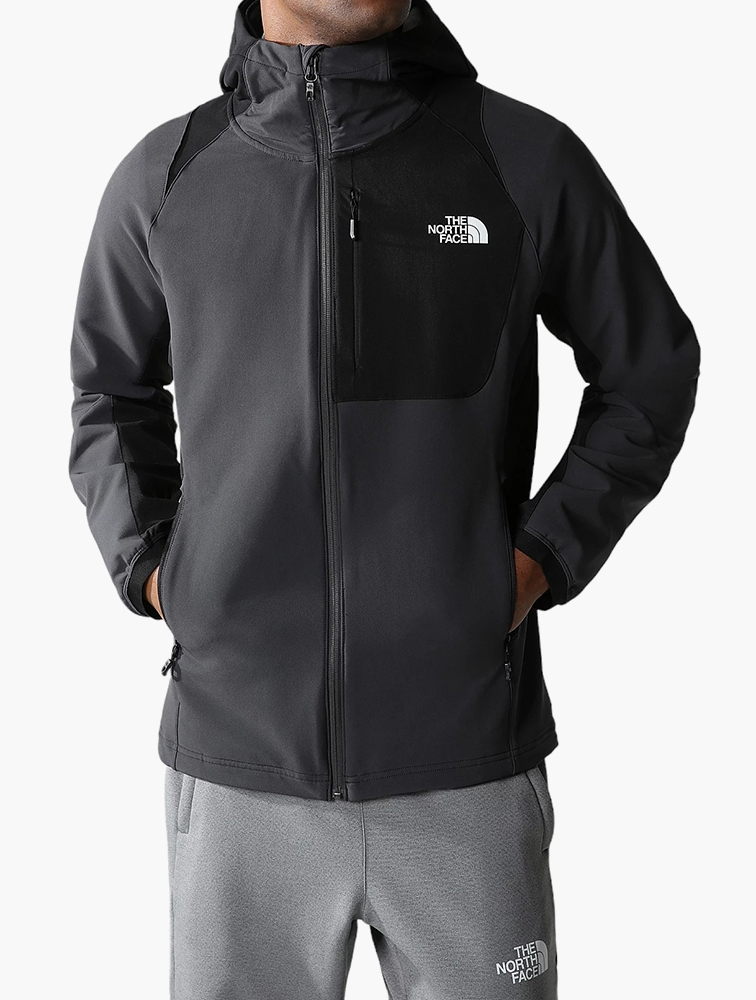 Asphalt grey sales north face hoodie